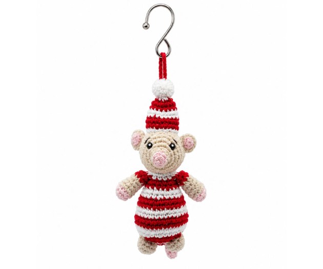 stripe mouse decoration